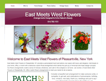 Tablet Screenshot of eastmeetswestflowers.com